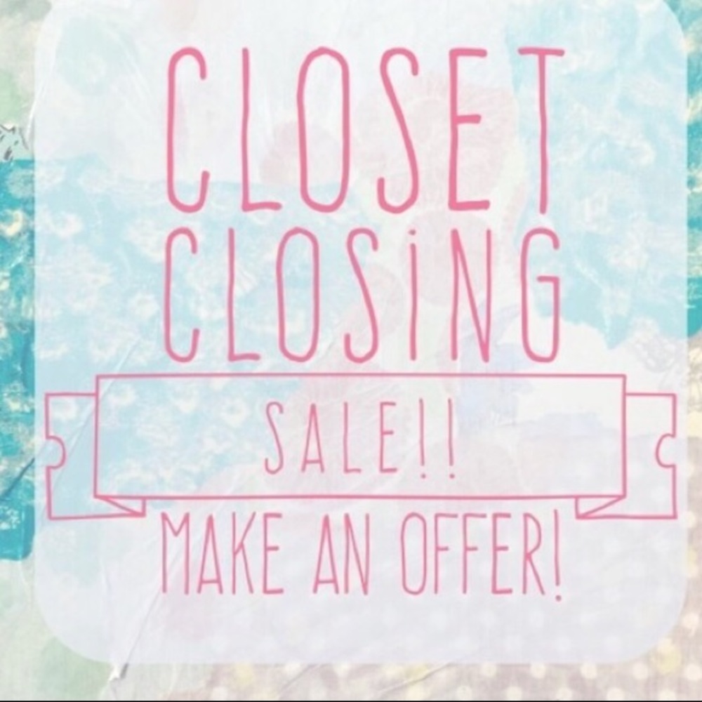 Closet is Closing!!!